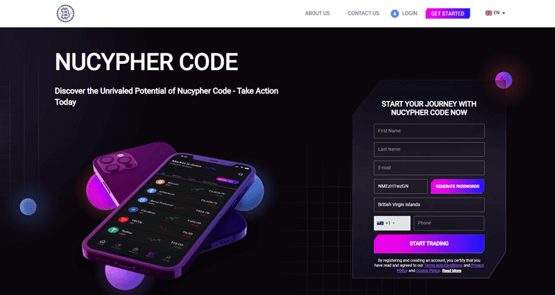 Nucypher Code Homepage Screenshot